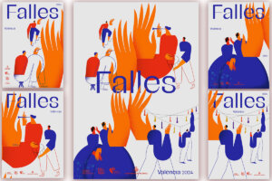 Imagen gráfica de las Fallas